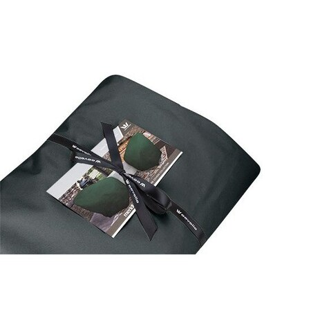 Eevelle MERIDIAN Series, Square Ottoman Cover - Charcoal Gray, 30L x 30W x 17H MDTSQOXL-CHL